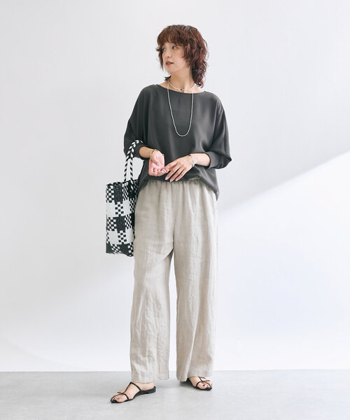 RIVE DROITE（リヴドロワ）の「【スタイリッシュな印象に】シルバービーズポイントショートネックレス（ネックレス・レディース・シルバー・FREE）」の8枚目の写真