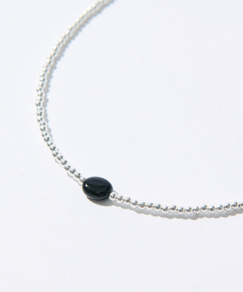 RIVE DROITE（リヴドロワ）の「【スタイリッシュな印象に】シルバービーズポイントショートネックレス（ネックレス・レディース・シルバー・FREE）」の16枚目の写真