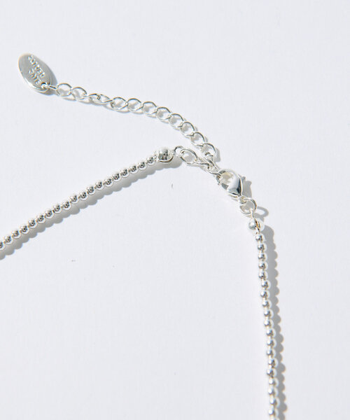 RIVE DROITE（リヴドロワ）の「【スタイリッシュな印象に】シルバービーズポイントショートネックレス（ネックレス・レディース・シルバー・FREE）」の18枚目の写真