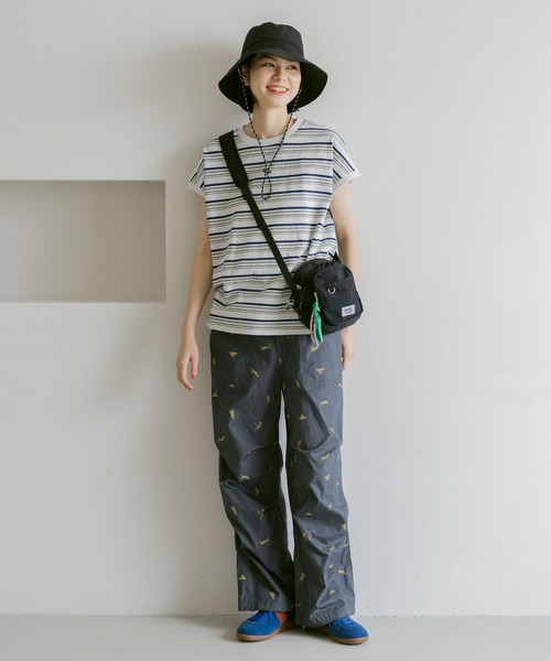 niko and...（ニコアンド）の「COLORマイスターフレンチプルオーバー（Tシャツ/カットソー・レディース・ブラック/ブルー/ネイビー/オレンジ/グレー/オフホワイト・MEDIUM/LARGE）」の14枚目の写真