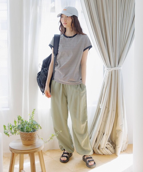 niko and...（ニコアンド）の「COLORマイスターフレンチプルオーバー（Tシャツ/カットソー・レディース・ブラック/ブルー/ネイビー/オレンジ/グレー/オフホワイト・MEDIUM/LARGE）」の16枚目の写真