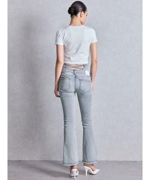 GYDA（ジェイダ）の「FADITAL Tシャツ（Tシャツ/カットソー・レディース・オフホワイト/スカイブルー/ブラック・FREE）」の7枚目の写真