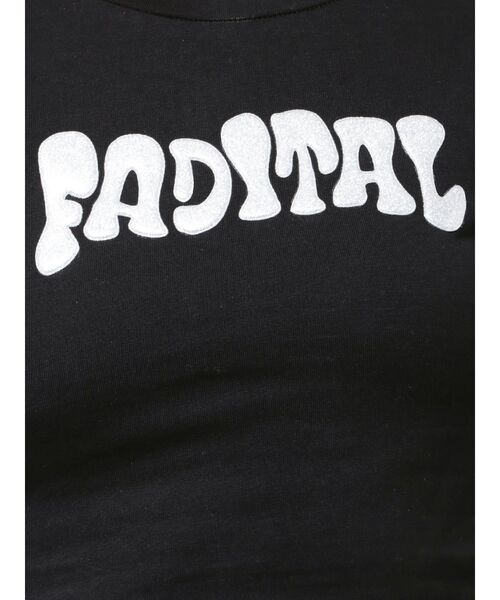 GYDA（ジェイダ）の「FADITAL Tシャツ（Tシャツ/カットソー・レディース・オフホワイト/スカイブルー/ブラック・FREE）」の11枚目の写真