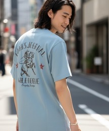 DESIGN TEE /BANKS JOURNAL(バンクスジャーナル)胸元ワンポイントプリント半袖デザインT-シャツ