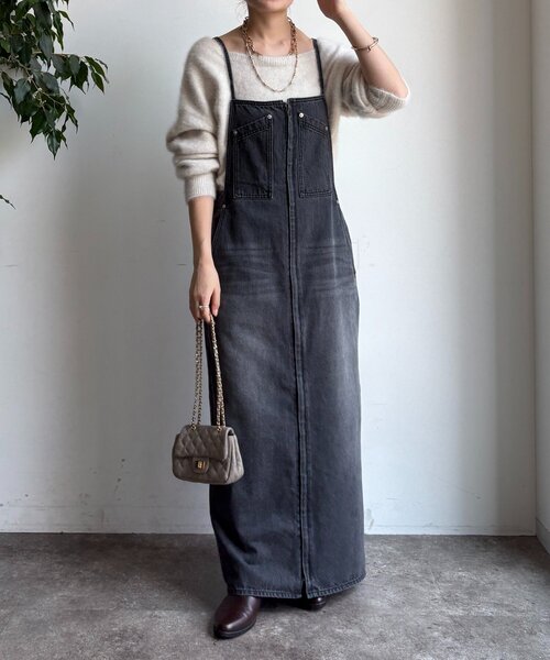 デニムキャミジャンスカ（ワンピース）｜DouDou（ドゥドゥ）の