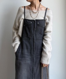 DouDou | デニムキャミジャンスカ(ワンピース)