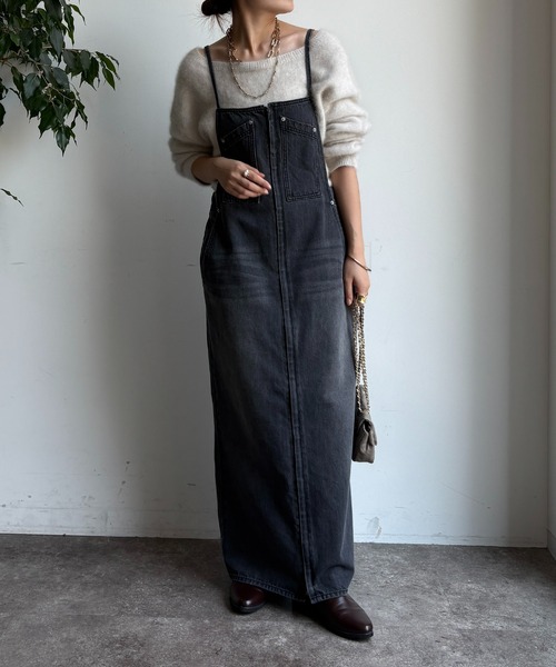 デニムキャミジャンスカ（ワンピース）｜DouDou（ドゥドゥ）の