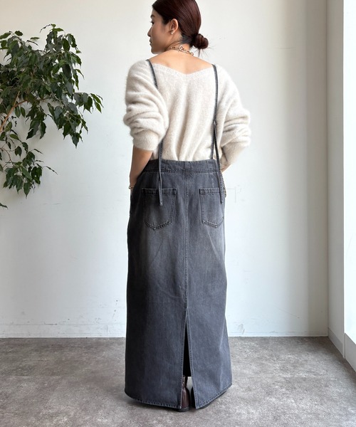 デニムキャミジャンスカ（ワンピース）｜DouDou（ドゥドゥ）の