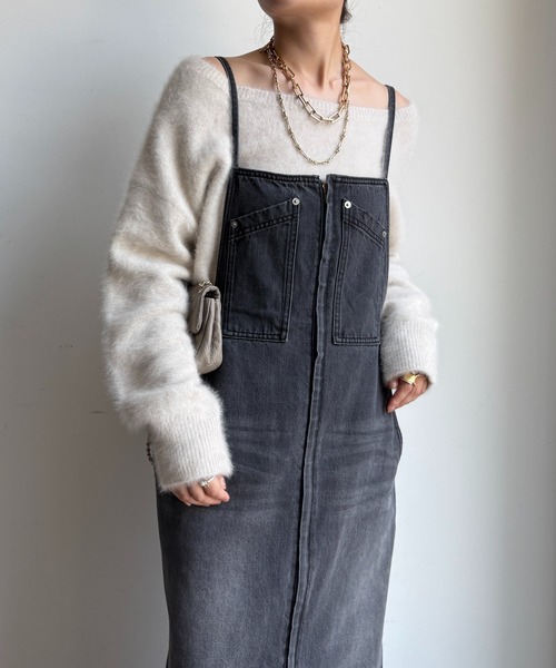 デニムキャミジャンスカ（ワンピース）｜DouDou（ドゥドゥ）の