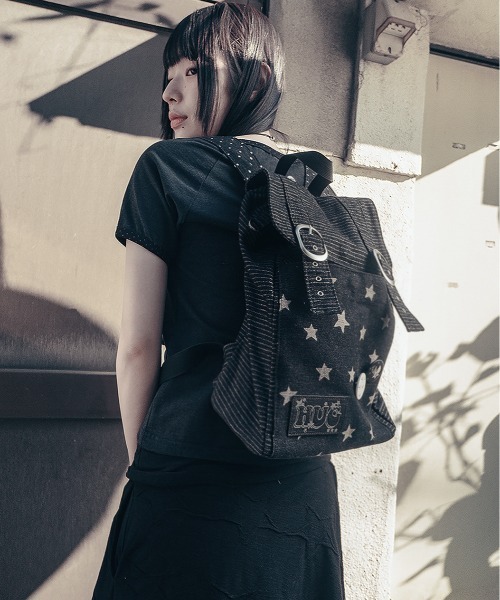 hug your skin Stardust Denim Backpack
