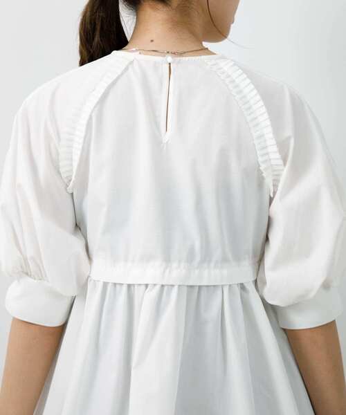 F by ROSSO（エフバイロッソ）の「F by ROSSO　プリーツデザインブラウス（シャツ/ブラウス・レディース・ブラック/ブルー/オフホワイト・FREE）」の22枚目の写真