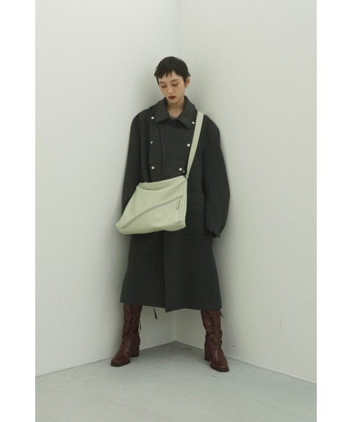 セール】2way accent collar long coat(unisex)（その他アウター