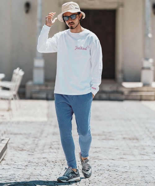 felkod(フィルコッド)の「mlt5271- Print Long Sleeve Tee ロングスリーブカットソー(Tシャツ/カットソー・メンズ・ブラック/トップグレー/ホワイト/ネイビー・S/M/L/XL)」の12枚目の写真