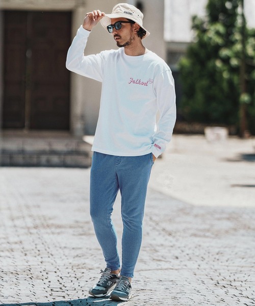 felkod(フィルコッド)の「mlt5271- Print Long Sleeve Tee ロングスリーブカットソー(Tシャツ/カットソー・メンズ・ブラック/トップグレー/ホワイト/ネイビー・S/M/L/XL)」の13枚目の写真