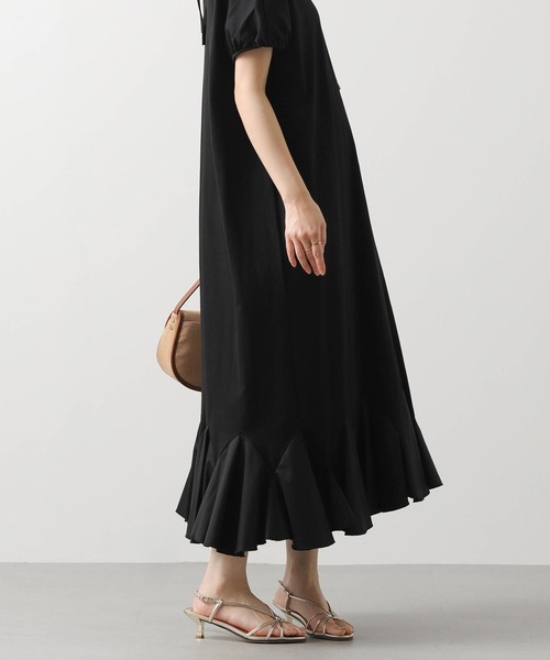 Torrazzo Donna（トラッゾドンナ）の「裾フレアカット２ＷＡＹワンピ（ワンピース・レディース・ブラック・FREE）」の11枚目の写真