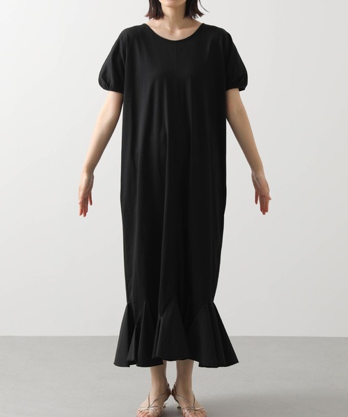 Torrazzo Donna（トラッゾドンナ）の「裾フレアカット２ＷＡＹワンピ（ワンピース・レディース・ブラック・FREE）」の13枚目の写真