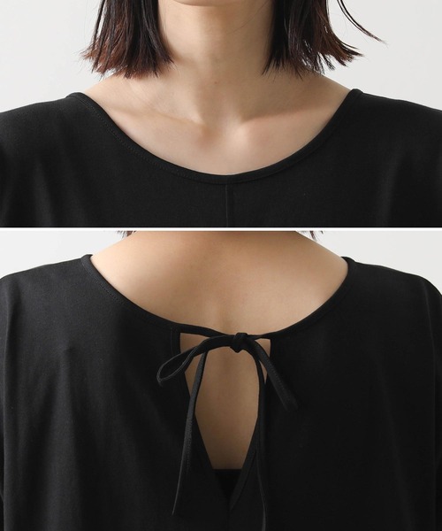 Torrazzo Donna（トラッゾドンナ）の「裾フレアカット２ＷＡＹワンピ（ワンピース・レディース・ブラック・FREE）」の15枚目の写真