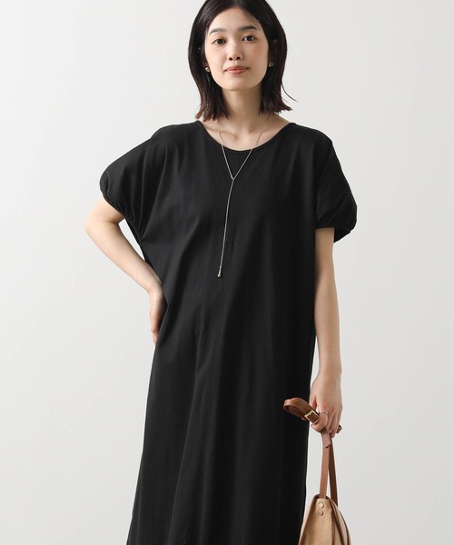 Torrazzo Donna（トラッゾドンナ）の「裾フレアカット２ＷＡＹワンピ（ワンピース・レディース・ブラック・FREE）」の6枚目の写真