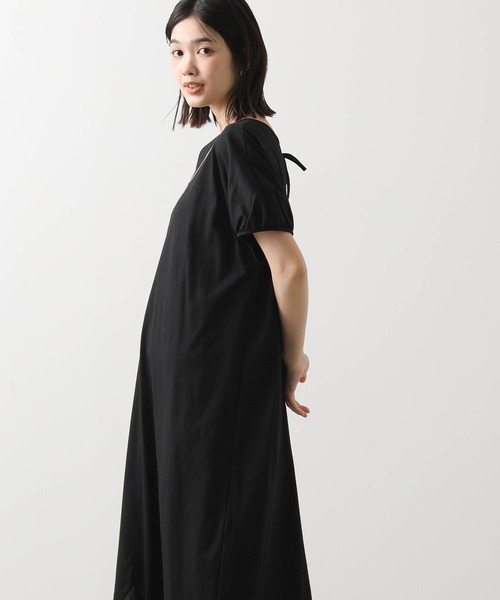 Torrazzo Donna（トラッゾドンナ）の「裾フレアカット２ＷＡＹワンピ（ワンピース・レディース・ブラック・FREE）」の7枚目の写真