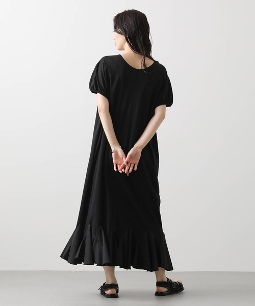 Torrazzo Donna（トラッゾドンナ）の「裾フレアカット２ＷＡＹワンピ（ワンピース・レディース・ブラック・FREE）」の22枚目の写真