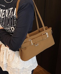 MILAE（ミレ）の「ベルトデザインハンドバッグ（ハンドバッグ）」