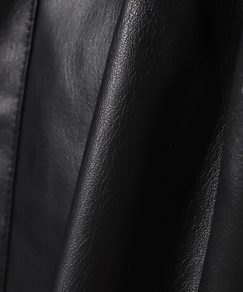 BEAMS HEART（ビームスハート）の「【WEB限定】フェイクレザー コクーン ブルゾン（ブルゾン・レディース・ブラック/ブラウン系その他2・FREE）」の13枚目の写真