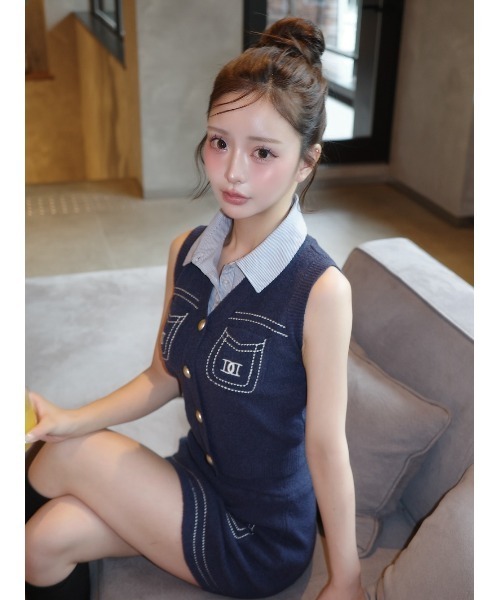 ステッチDDロゴニットセットアップ（セットアップ）｜Darich