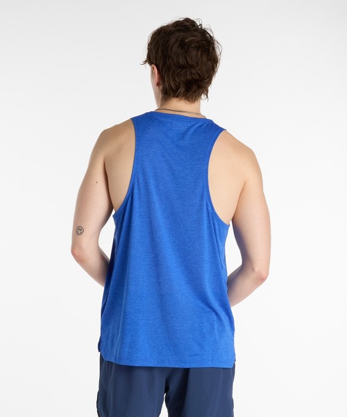 NEW BALANCE（ニューバランス）の「Athletics シングレット（タンクトップ・メンズ・ブルー・X-LARGE/LARGE/MEDIUM/SMALL）」の3枚目の写真