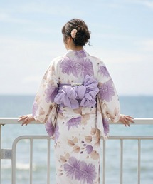LA BELLE ETUDE ラベルエチュード　総レースセパレート浴衣 パープル セール】総レースセパレート浴衣/Sサイズ展開あり（浴衣）｜LA BELLE