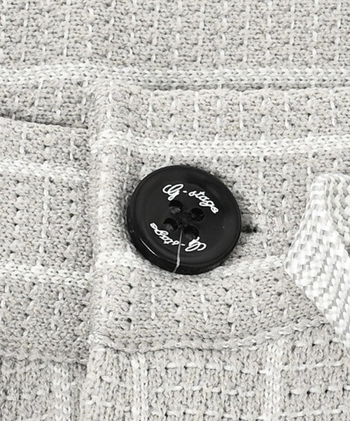 g-stage(ジーステージ)の「G-ZERO ダブルジャガード ストライプ サマーニットパンツ(その他パンツ・メンズ・ネイビー/ライトグレー系/ブラウン・46/48/50)」の17枚目の写真