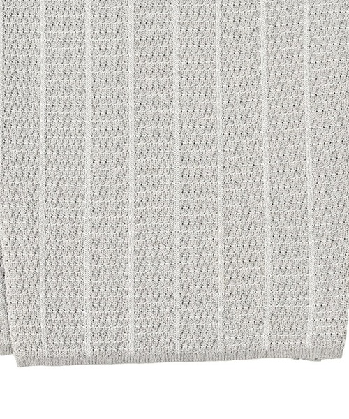 g-stage(ジーステージ)の「G-ZERO ダブルジャガード ストライプ サマーニットパンツ(その他パンツ・メンズ・ネイビー/ライトグレー系/ブラウン・46/48/50)」の19枚目の写真