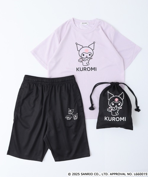 sanrio（サンリオ）の「サンリオキャラクターズ　プリントドライワッフル上下セット（ルームウェア/パジャマ・メンズ・ホワイト系その他/ピンク/パープル系その他/ホワイト×ネイビー/チャコール/ブラック/ブルーグレー/ピンクベージュ/エメラルド/ネイビー/カーキ系/ピンク系その他/ライトグリーン/チャコールグレー・L/LL/M）」の12枚目の写真