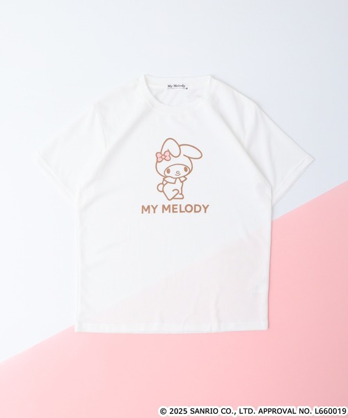 sanrio（サンリオ）の「サンリオキャラクターズ　プリントドライワッフル上下セット（ルームウェア/パジャマ・メンズ・ホワイト系その他/ピンク/パープル系その他/ホワイト×ネイビー/チャコール/ブラック/ブルーグレー/ピンクベージュ/エメラルド/ネイビー/カーキ系/ピンク系その他/ライトグリーン/チャコールグレー・L/LL/M）」の15枚目の写真