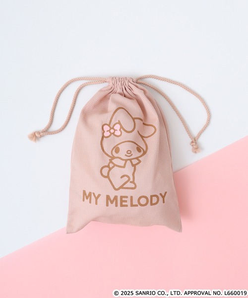 sanrio（サンリオ）の「サンリオキャラクターズ　プリントドライワッフル上下セット（ルームウェア/パジャマ・メンズ・ホワイト系その他/ピンク/パープル系その他/ホワイト×ネイビー/チャコール/ブラック/ブルーグレー/ピンクベージュ/エメラルド/ネイビー/カーキ系/ピンク系その他/ライトグリーン/チャコールグレー・L/LL/M）」の17枚目の写真