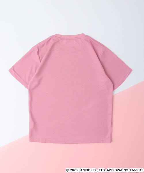 sanrio（サンリオ）の「サンリオキャラクターズ　プリントドライワッフル上下セット（ルームウェア/パジャマ・メンズ・ホワイト系その他/ピンク/パープル系その他/ホワイト×ネイビー/チャコール/ブラック/ブルーグレー/ピンクベージュ/エメラルド/ネイビー/カーキ系/ピンク系その他/ライトグリーン/チャコールグレー・L/LL/M）」の22枚目の写真