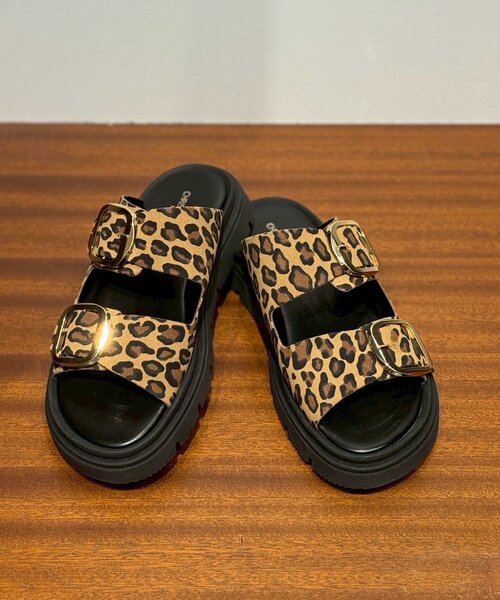 LOUNGEDRESS（ラウンジドレス）の「CHRISTIAN DI RICCIO ダブルベルトサンダル（サンダル・レディース・ブラック/ベージュ・36/37/38）」の9枚目の写真