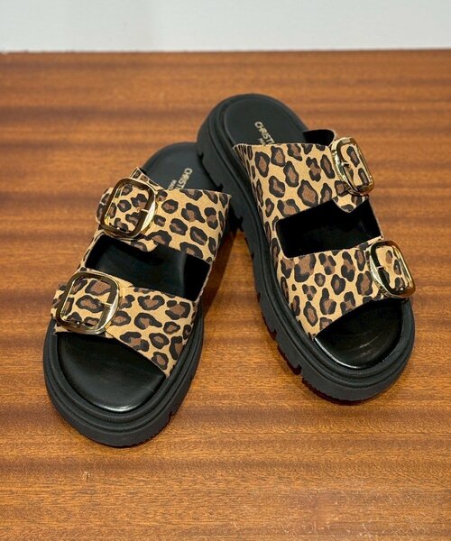 LOUNGEDRESS（ラウンジドレス）の「CHRISTIAN DI RICCIO ダブルベルトサンダル（サンダル・レディース・ブラック/ベージュ・36/37/38）」の10枚目の写真