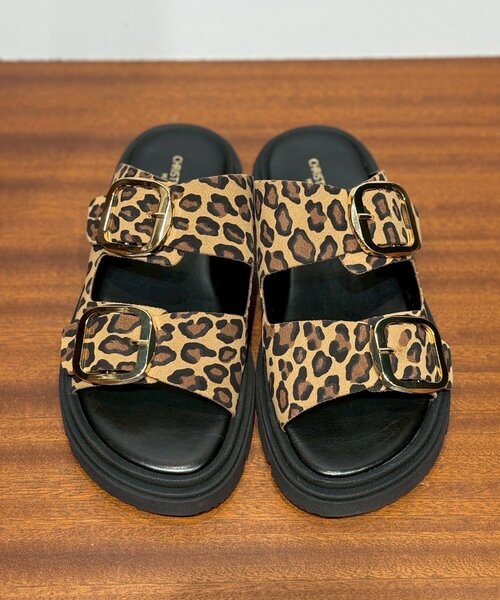 LOUNGEDRESS（ラウンジドレス）の「CHRISTIAN DI RICCIO ダブルベルトサンダル（サンダル・レディース・ブラック/ベージュ・36/37/38）」の12枚目の写真