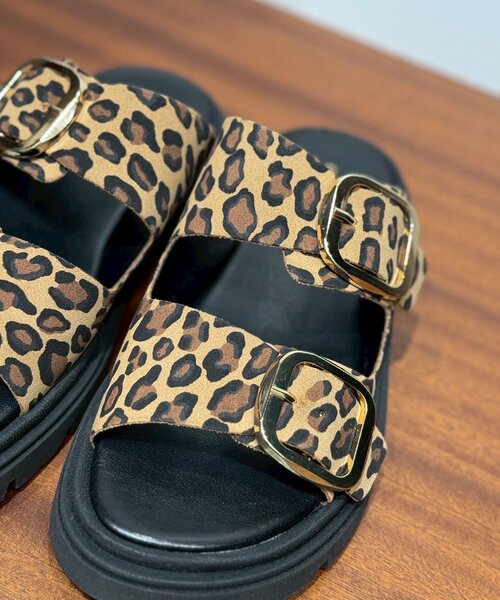 LOUNGEDRESS（ラウンジドレス）の「CHRISTIAN DI RICCIO ダブルベルトサンダル（サンダル・レディース・ブラック/ベージュ・36/37/38）」の14枚目の写真