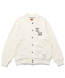 KRIFF MAYER（クリフメイヤー）の「ざっくり裏毛刺繍スナップカーデ（カーディガン/ボレロ）」