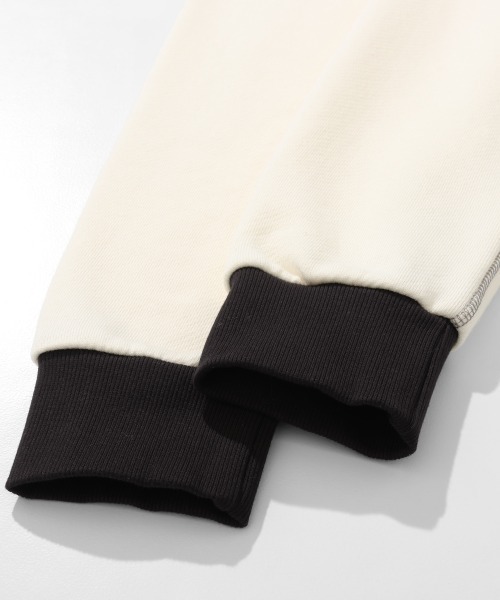 KRIFF MAYER(クリフメイヤー)の「ざっくり裏毛刺繍スナップカーデ(カーディガン/ボレロ・メンズ・ナチュラル/ベージュ/ブラック/カラフル/グレー・LARGE/X-LARGE/MEDIUM)」の18枚目の写真