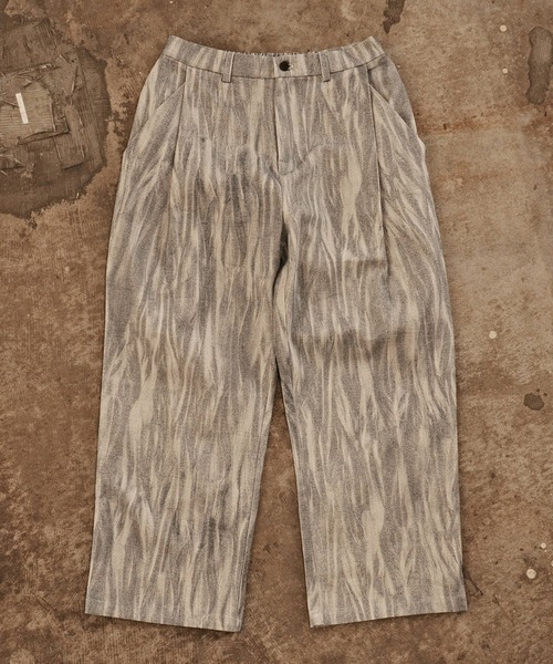 ALL RUNS（オールランズ）の「【50%OFF】カスレ プリント ツイルパンツ（デニムパンツ・メンズ・ブルー/グレー/ブラック・L/M）」の3枚目の写真