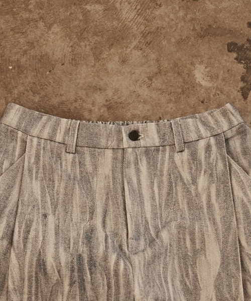 ALL RUNS（オールランズ）の「【50%OFF】カスレ プリント ツイルパンツ（デニムパンツ・メンズ・ブルー/グレー/ブラック・L/M）」の18枚目の写真