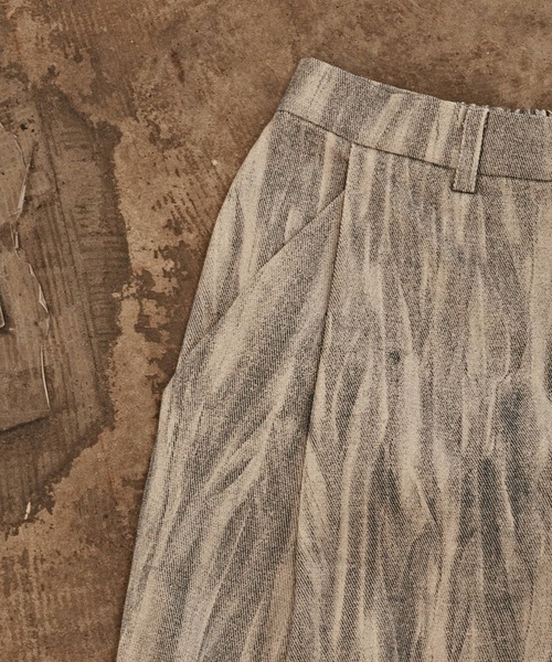 ALL RUNS（オールランズ）の「【50%OFF】カスレ プリント ツイルパンツ（デニムパンツ・メンズ・ブルー/グレー/ブラック・L/M）」の19枚目の写真