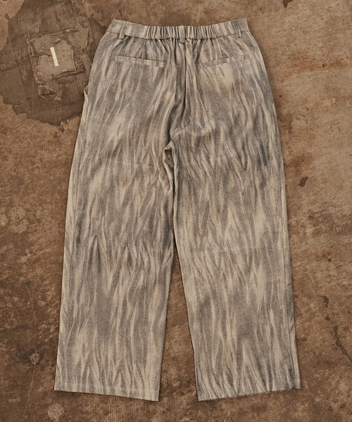 ALL RUNS（オールランズ）の「【50%OFF】カスレ プリント ツイルパンツ（デニムパンツ・メンズ・ブルー/グレー/ブラック・L/M）」の13枚目の写真