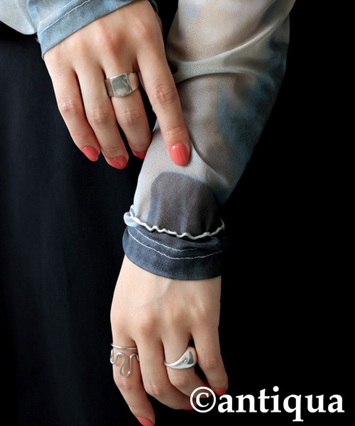 antiqua（アンティカ）の「バングル（バングル/リストバンド・レディース・シルバー系その他/ブラック系その他・FREE）」の8枚目の写真