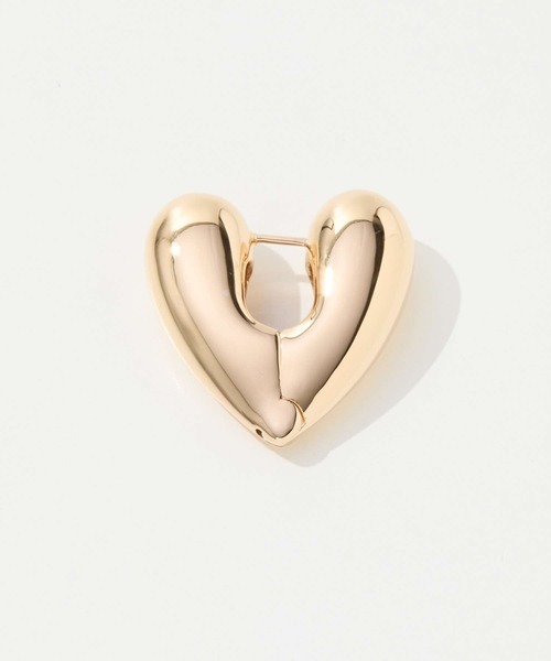 セール】ANNIKA INEZ Heart Hoops, Lrg アニカ イネズ ハート