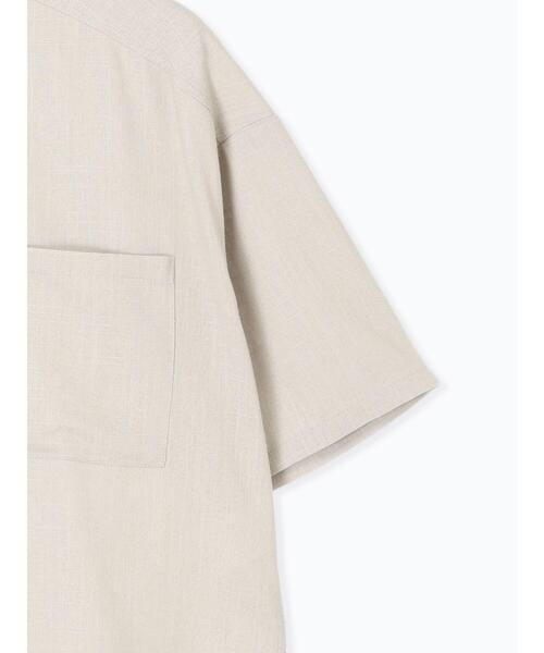 Lugnoncure（ルノンキュール）の「【セットアップ可】レーヨン麻半袖シャツ（シャツ/ブラウス・レディース・カーキ/ブラウン/ベージュ・F）」の17枚目の写真