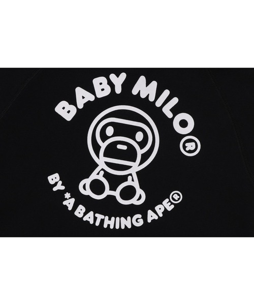 A BATHING APE（アベイシングエイプ）の「BABY MILO FRIENDS ZIP HOODIE（パーカー・キッズ・イエロー/ブラック・120/110/140/130/100/90）」の7枚目の写真