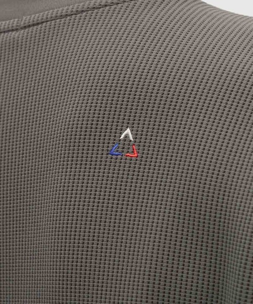 le coq sportif（ルコックスポルティフ）の「【ルコックスポルティフ】吸汗/ストレッチ/UVカットヘランカワッフル長袖Tシャツ（Tシャツ/カットソー・メンズ・グレー/ネイビー/ホワイト・M/L/XL）」の8枚目の写真